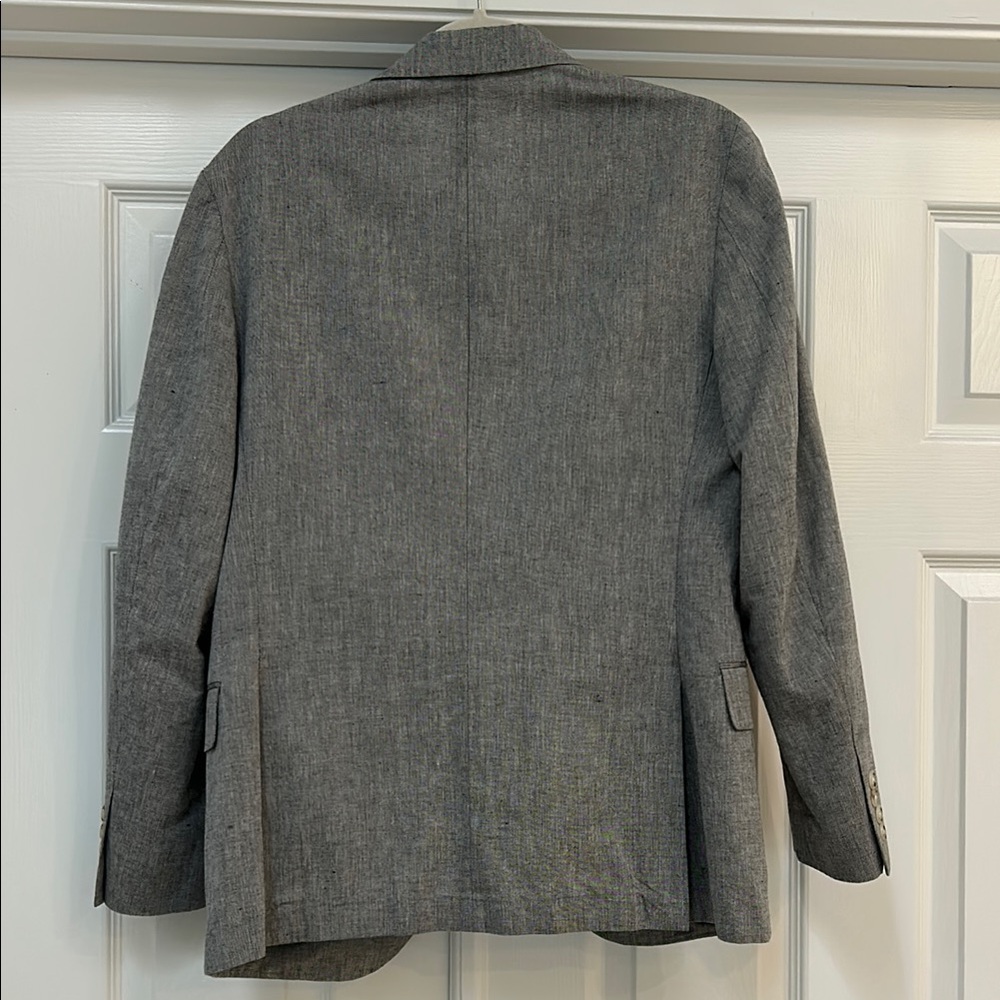 Men's Gray Blazer - Picture 5 of 5